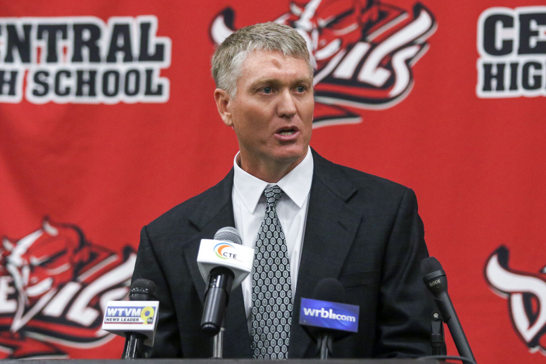 Patrick Nix introduced as Central-Phenix City football coach